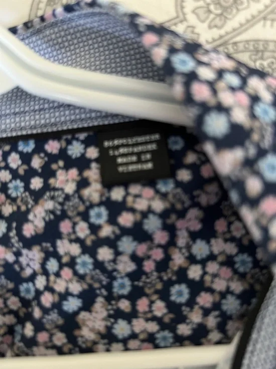 Michael Strahan Slim Fit Floral Short Sleeve Shirt XXL - Picture 4 of 4